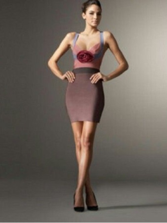Herve Leger Dresses & Skirts - NWT Hervé Léger colorblock bandage mini dress size S